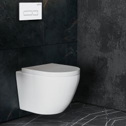 Комплект инсталляции Roxen StounFix Slim 570840 клавиша белый глянцевый