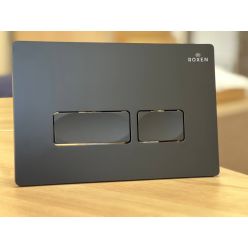 Комплект инсталляции Roxen StounFix Slim 577729 клавиша черный матовый