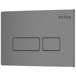 Комплект инсталляции Roxen StounFix Slim 605017 клавиша хром матовый