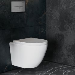 Комплект инсталляции Roxen StounFix Slim 605017 клавиша хром матовый