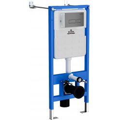 Комплект инсталляции Roxen StounFix Slim 605017 клавиша хром матовый