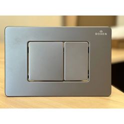 Комплект инсталляции Roxen StounFix Slim 614314 клавиша оружейная сталь