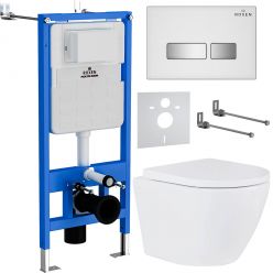 Комплект инсталляции Roxen StounFix Slim 634261 белый