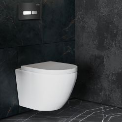 Комплект инсталляции Roxen StounFix Slim 643669 клавиша черная