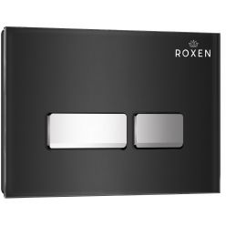 Комплект инсталляции Roxen StounFix Slim 643669 клавиша черная