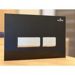 Комплект инсталляции Roxen StounFix Slim 643669 клавиша черная