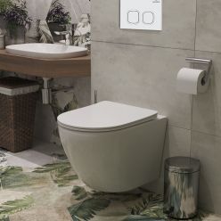 Комплект инсталляции Roxen StounFix Slim 826157 4в1 клавиша белый/хром