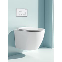 Комплект инсталляции Roxen StounFix Slim 826157 4в1 клавиша белый/хром