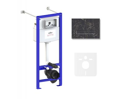 Система инсталляции для подвесного унитаза 4 в 1 Lavinia Boho Relfix 77020038