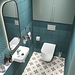 Система инсталляции для подвесного унитаза 5 в 1 Lavinia Boho Relfix 77020048