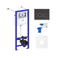 Система инсталляции для подвесного унитаза 5 в 1 Lavinia Boho Relfix 77020068