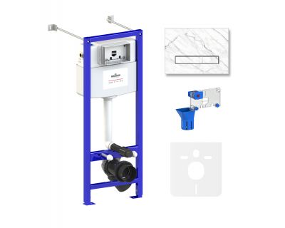 Система инсталляции для подвесного унитаза 5 в 1 Lavinia Boho Relfix 77020069