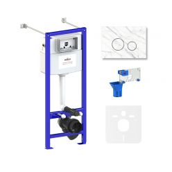 Система инсталляции для подвесного унитаза 5 в 1 Lavinia Boho Relfix 77020070