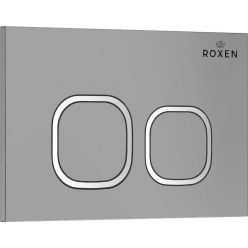 Комплект инсталляции Roxen с унитазом StounFix Slim 568244 клавиша хром матовый