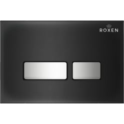 Комплект инсталляции Roxen с унитазом StounFix Slim 963184 клавиша черная