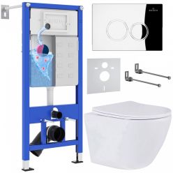 Комплект инсталляции с унитазом Roxen StounFix Dual Fresh 508565