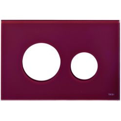 Лицевая панель TECEloop modular 9240679, стекло рубиновое