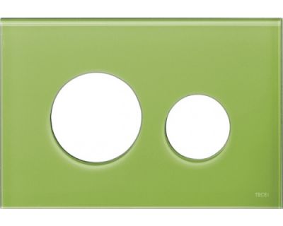 Лицевая панель TECEloop modular 9240685, стекло зеленое