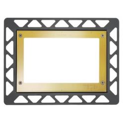 Монтажная рамка для стеклянных панелей TECE 9240648, позолоченная