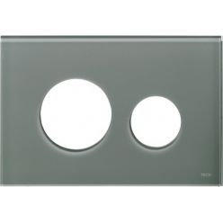 Лицевая панель TECEloop modular 9240677, стекло серо-голубое