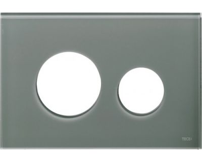 Лицевая панель TECEloop modular 9240677, стекло серо-голубое
