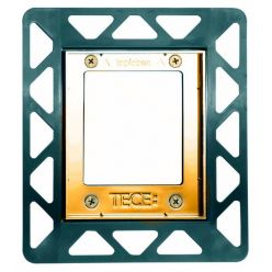 Монтажная рамка для стеклянных панелей TECE Urinal 9242648, позолоченная
