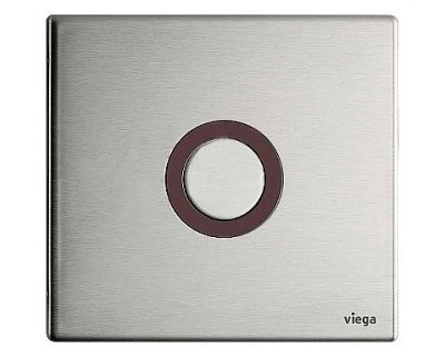 Кнопка смыва Viega Visign for More 100 611026, от сети, нержавеющая сталь