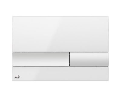Кнопка смыва AlcaPlast M1730 белая