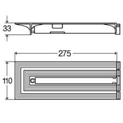 Концевая заглушка Viega Advantix Vario 275 x 110 мм [708931]