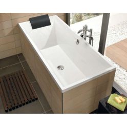 Ванна квариловая Villeroy&Boch Squaro 180x80 UBQ180SQR2V-01 с ножками, белая