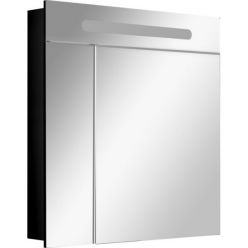 Шкаф-зеркало Roca Victoria Nord 80 ZRU9000100 черный
