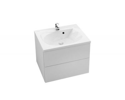 Тумба под умывальник Ravak SD 760 ROSA II белая/белая, X000001293