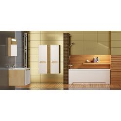 Шкаф-пенал Ravak SB 350 Classic 35x37x120 L, латте/белый