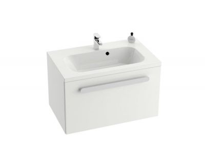 Тумба под умывальник Ravak SD 800 CHROME 80x49x47, каппучино/белая