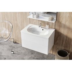 Тумба под умывальник Ravak SD 760 ROSA II белая/белая, X000001293