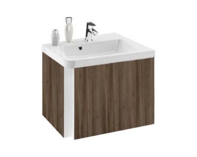 Шкафчик под угловой умывальник Ravak SD 650 10° 65x54x50 R, орех