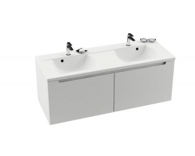 Тумба под умывальник Ravak SD-1300 CLASSIC 130x49x47, латте/белая