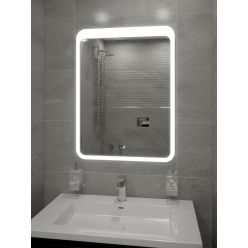 Зеркало Континент Lacio LED 500x700