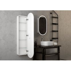 Пенал Континент Elmage White LED 45x160