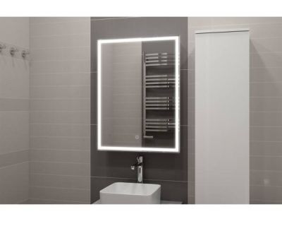 Шкаф с зеркалом Континент Allure LED 55x80 левый