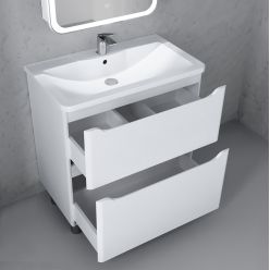 Тумба Raval Fly 60 напольная белая