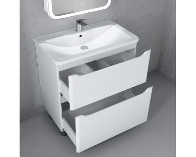 Тумба Raval Fly 60 напольная белая