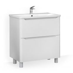 Тумба Raval Fly 80 напольная белая