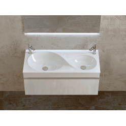 Тумба Raval Hotte 100 подвесная белая