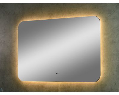 Зеркало Континент Burzhe LED 1000x700 теплая подсветка