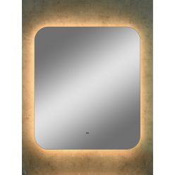 Зеркало Континент Burzhe LED 600x700 ореольная холодная подсветка