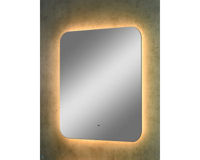 Зеркало Континент Burzhe LED 600x700 ореольная теплая подсветка