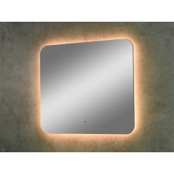 Зеркало Континент Burzhe LED 800x700 теплая подсветка
