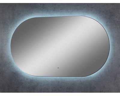 Зеркало Континент Fleur LED 1100х650 ореольная теплая подсветка и Б/К сенсор
