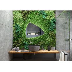 Зеркало Континент Jazz LED 900x700 ореольная теплая подсветка